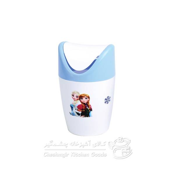 سطل کاغذ رومیزی کوچک چاپدار اسپرت لیمون کد 147404