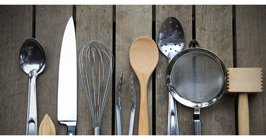 معرفی سرویس ابزار آشپزخانه و نحوه استفاده از هر کدام